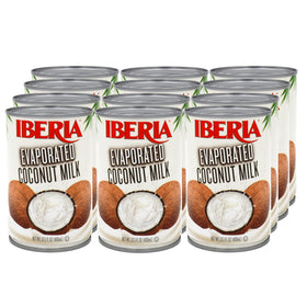 Iberia Lactose Free Evaporated Coconut Milk can—dairy-free substitute for cooking.