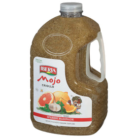 Iberia Mojo Criollo bottle pour shows easy marinade for juicy meats