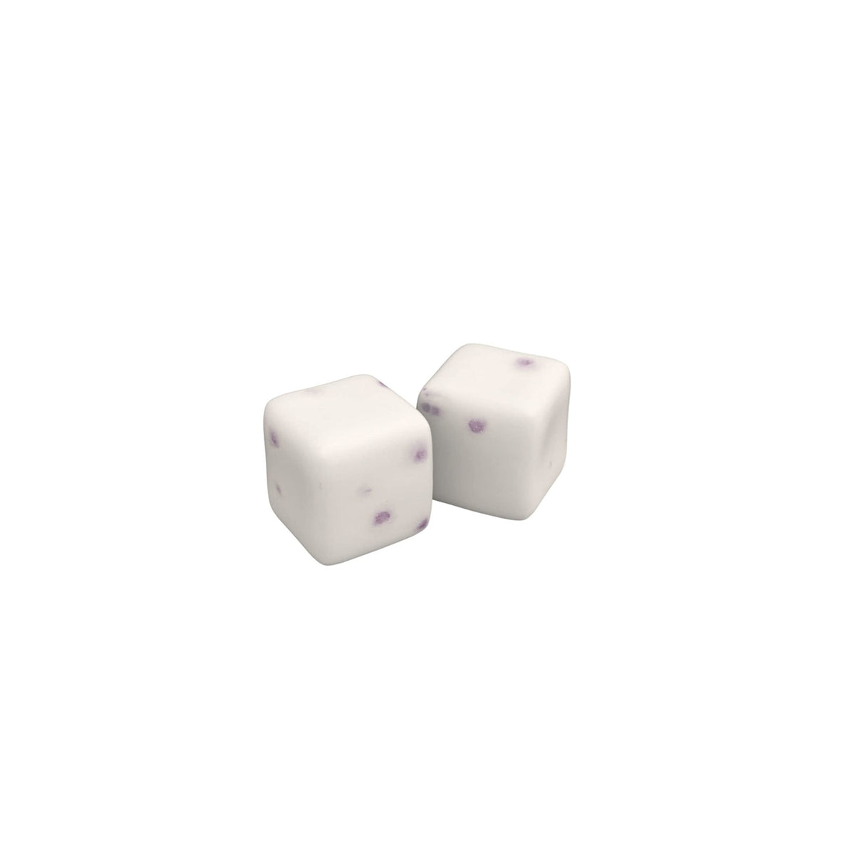 Dispensing Ice Breakers Arctic Grape cubes from a bottle for sharing