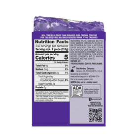 Open Ice Breakers Arctic Grape cube bottle ready for a quick refresh
