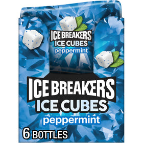 Ice Breakers Ice Cubes Peppermint bottles for on-the-go fresh breath