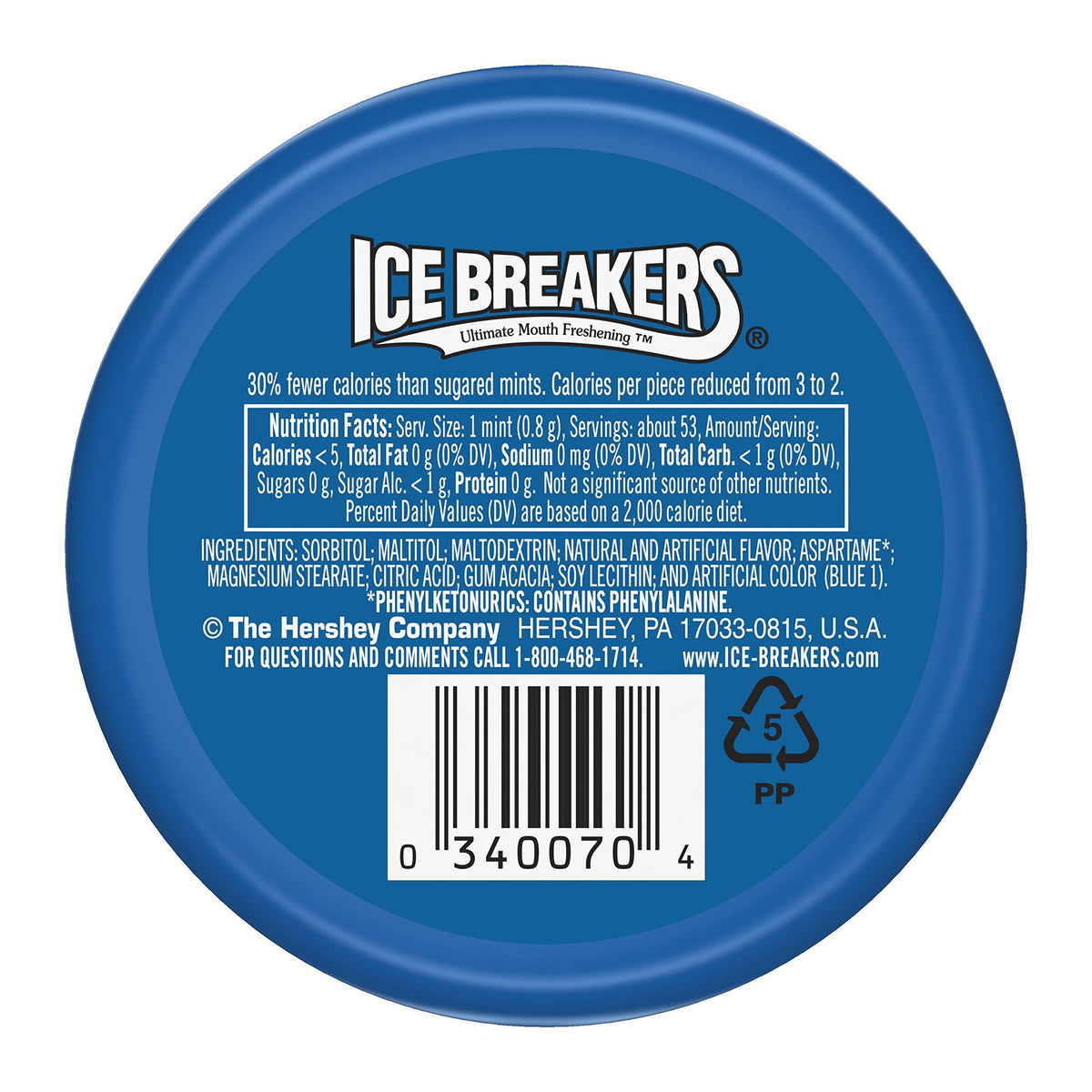 Ice Breakers CoolMint pack of 16 for easy daily breath refresh.