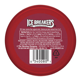 Ice Breakers Cinnamon mints fit a pocket for anytime breath refresh.