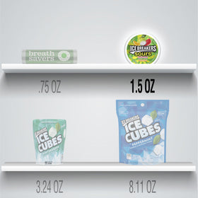 Ice Breakers Sours gift-ready packaging ideal for gift bags and events.