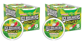 Ice Breakers Sours watermelon canister with bright fruit aroma