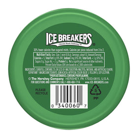 Ice Breakers Spearmint Mints desk puck for quick breath refresh