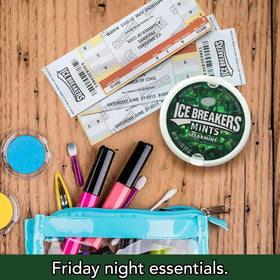 Ice Breakers Spearmint Mints gym bag quick breath boost