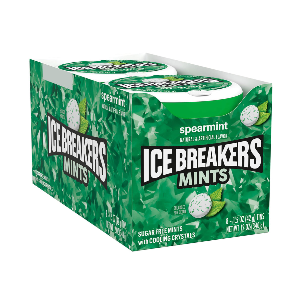 Ice Breakers Spearmint tins fit in a pocket for quick minty pick-me-ups.