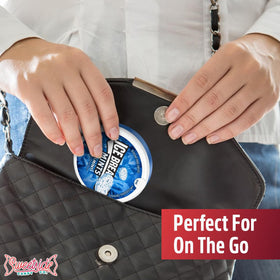 Ice Breakrs Travel Size packs ideal for pockets, purses, and quick fresh breath.