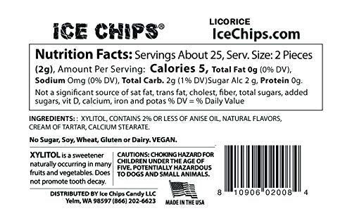 ICE CHIPS Lemon tin combining bright citrus with sugar-free satisfaction