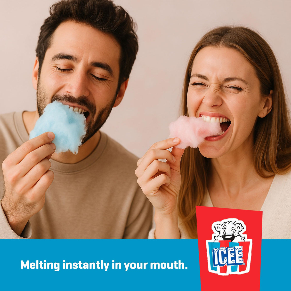 Icee Cotton Candy Cherry on-the-go snack idea for kids and adults.