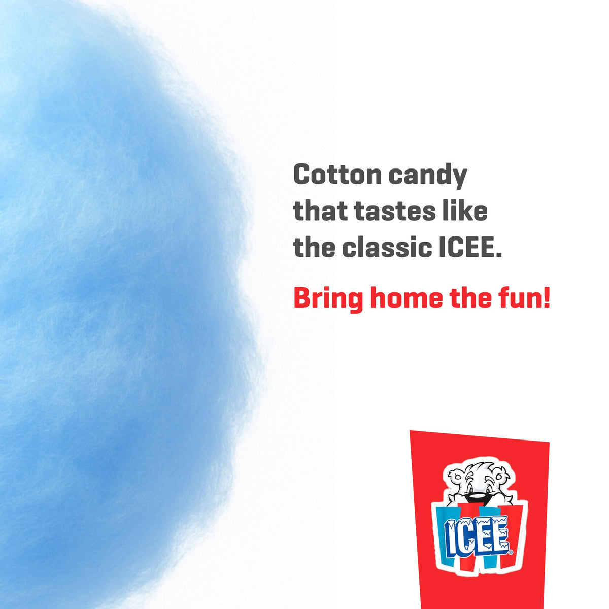 Icee Cotton Candy party setup shows shareable treats for celebrations.