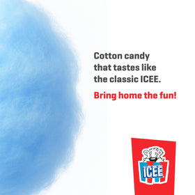 Icee Cotton Candy party setup shows shareable treats for celebrations.
