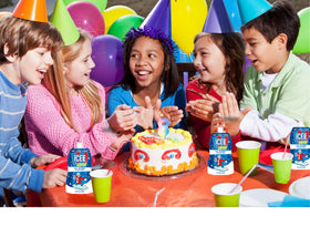 Icee Slush Blue Raspberry served at picnics and school events.