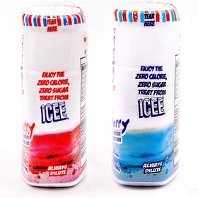 Portably packed Icee four-pack ideal for on-the-go hydration