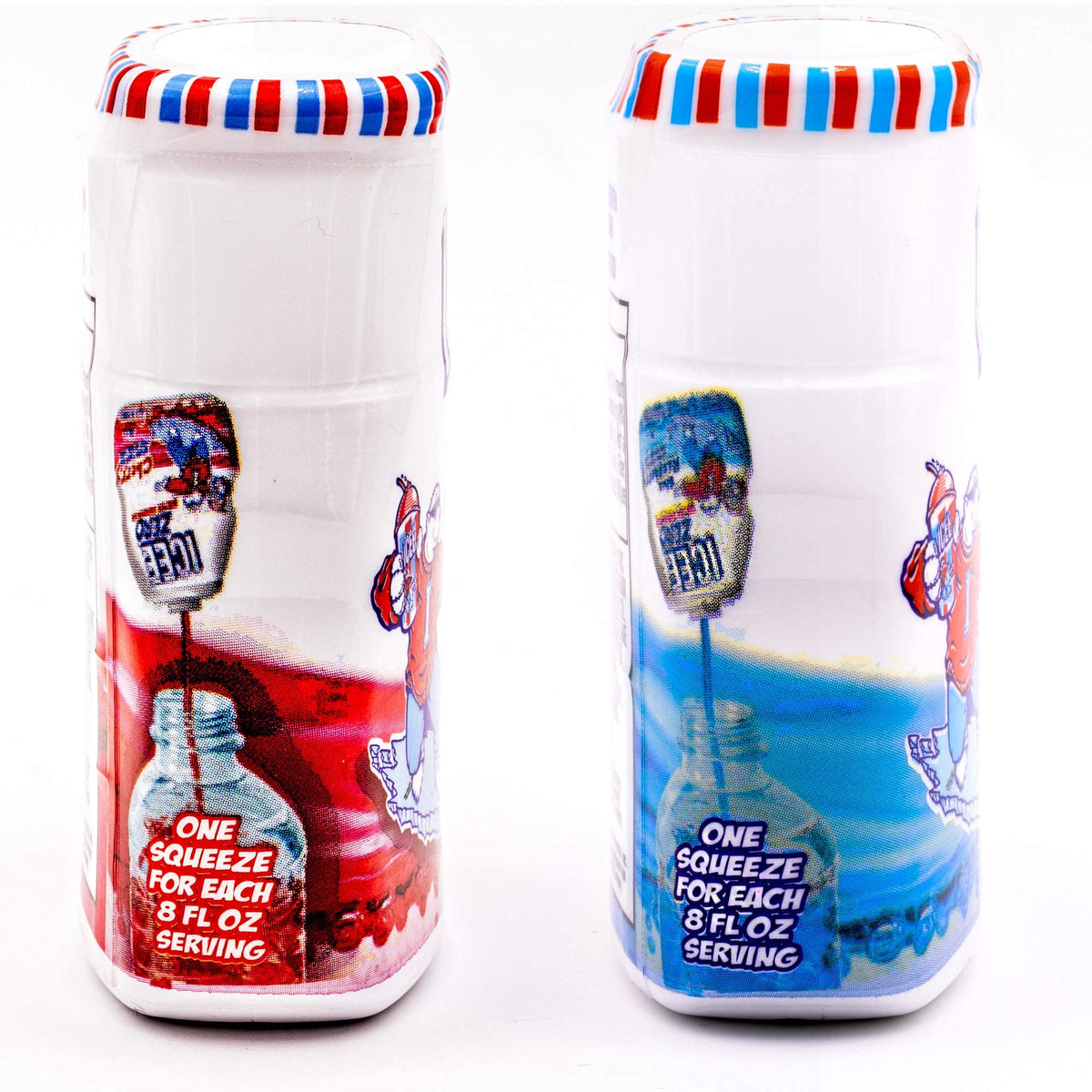 Icee on-the-go case suggesting travel-friendly flavor drops