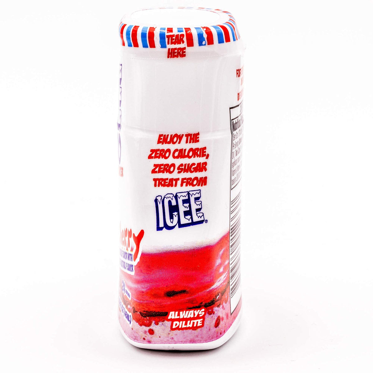 Icee Zero Cherry water enhancer office hydration companion