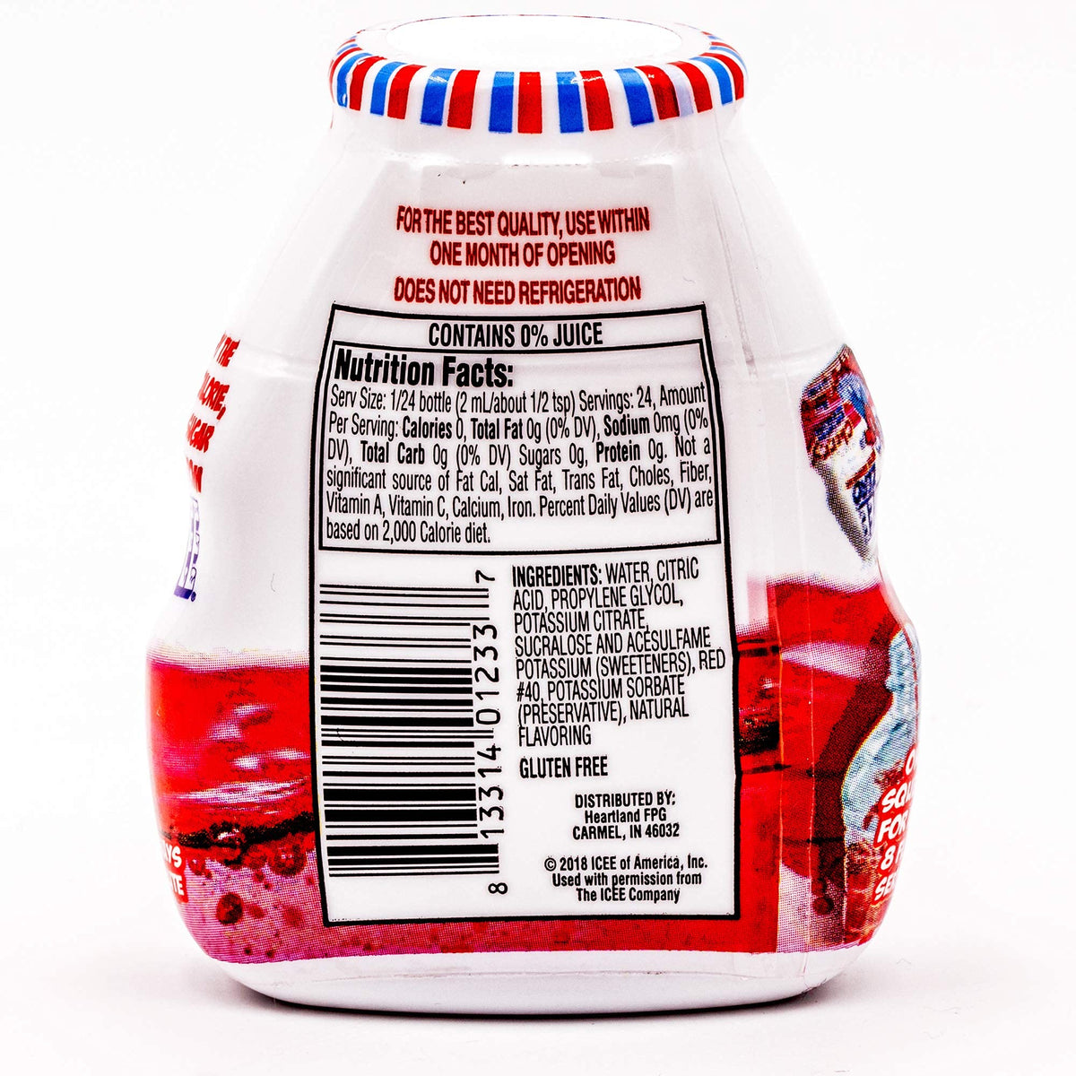 Icee Zero Cherry water enhancer poolside hydration option