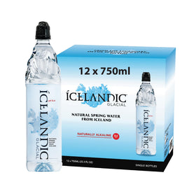 Icelandic Glacial 750ml bottle ready for daily hydration.