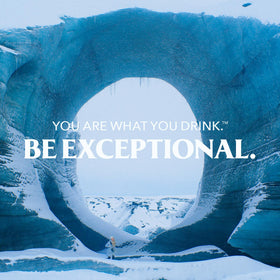 Glacier-inspired Icelandic Glacial bottle design enhances premium feel