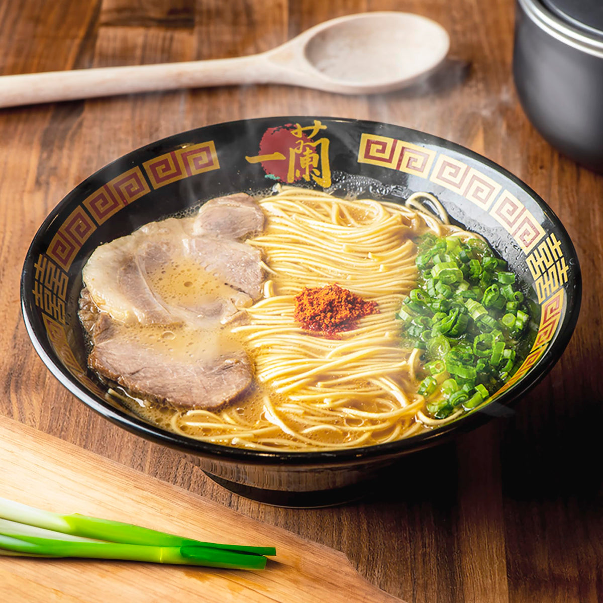 Ichiran hakata-style thin straight noodles for a slurp-worthy texture