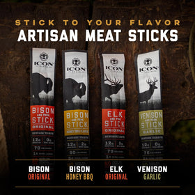 ICON Meats Honey BBQ close-up showing tender texture and rich flavor.