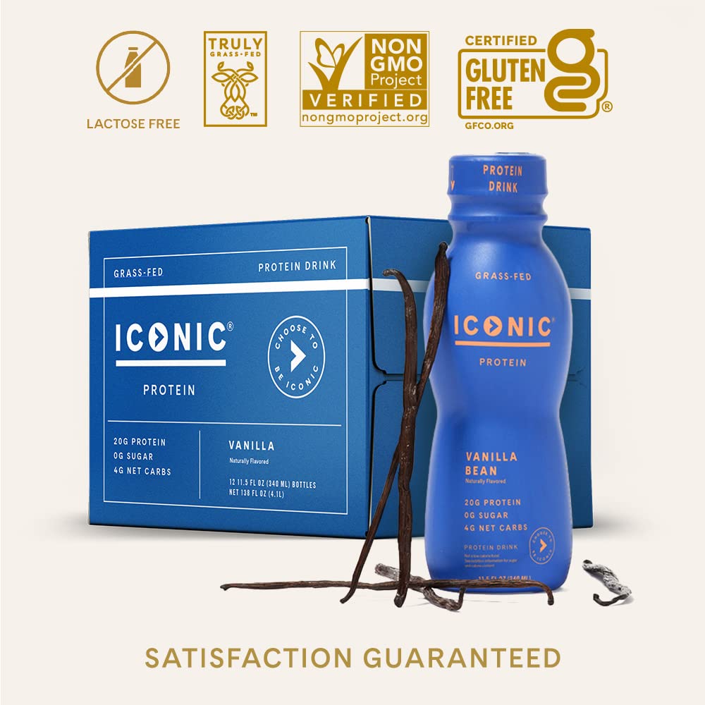 Iconic Vanilla Bean 12-pack delivery and storage