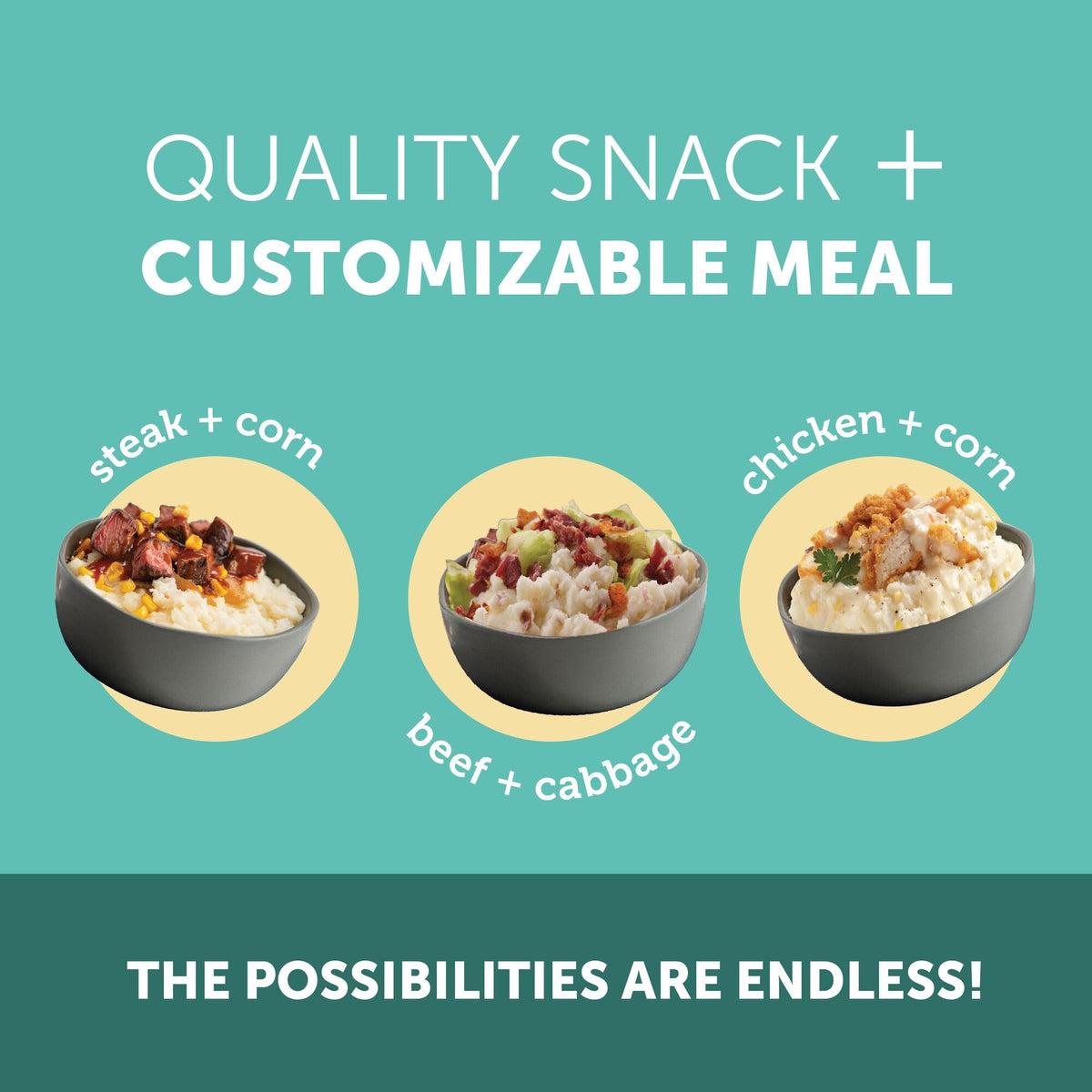 Idahoan Classic Mashed Potatoes ready in four minutes, a convenient side option.