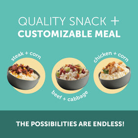 Idahoan Classic Mashed Potatoes ready in four minutes, a convenient side option.