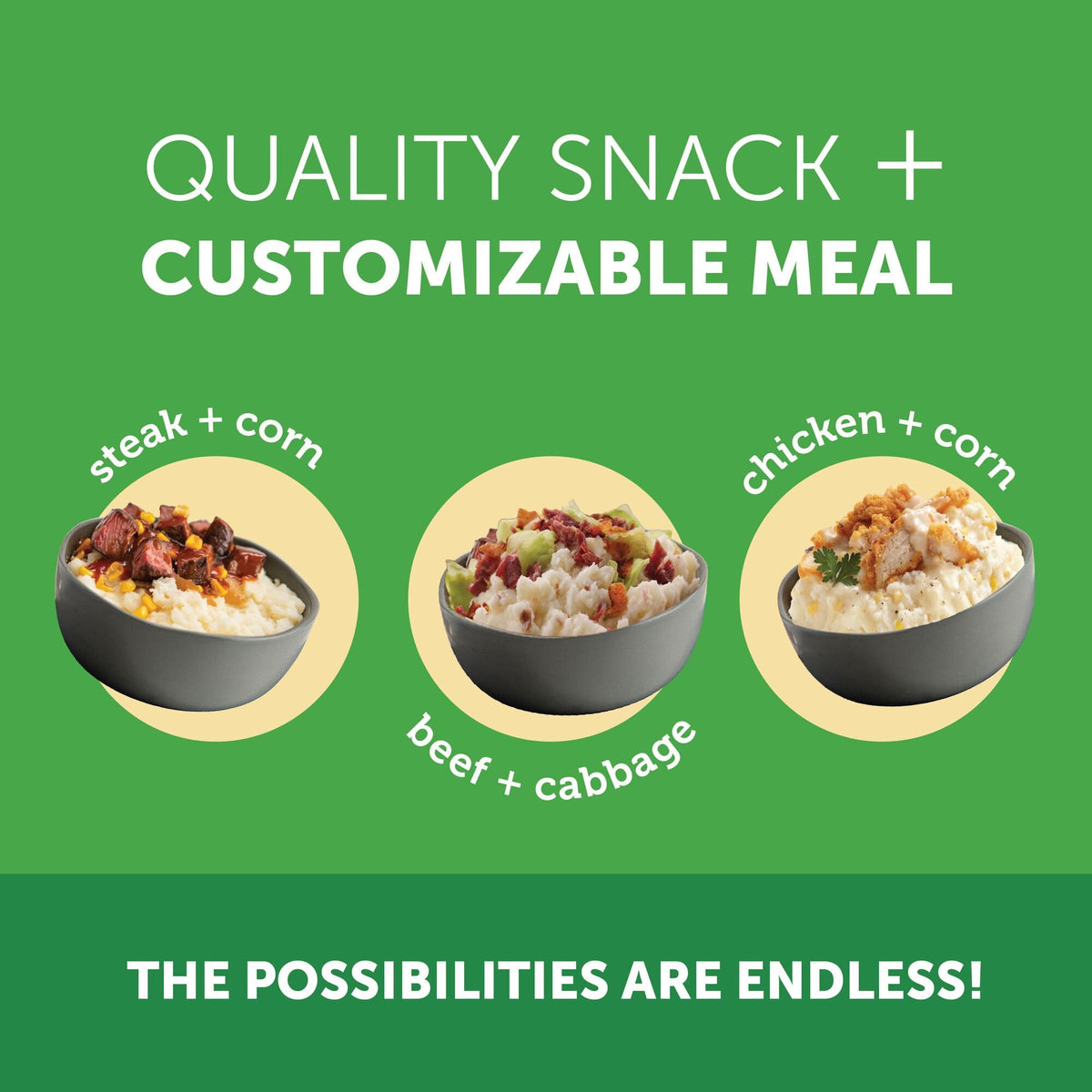 Idahoan family meal idea showing easy, crowd-pleasing sides