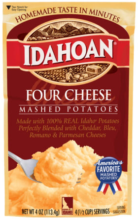Idahoan Roasted Garlic Mashed Potatoes, savory aroma to pair with meals