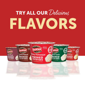 Meal idea: Idahoan mashed potatoes as a quick side dish.