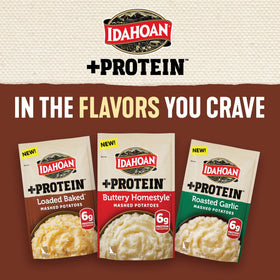 Idahoan 100 Real Idaho Potatoes deliver authentic mashed texture