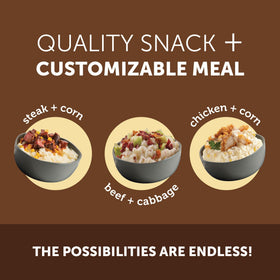 Idahoan Original Mashed Potatoes stack-pack design for pantry