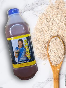 Idhayam sesame oil 1l kitchen-essentials ideal for roasting and dressings