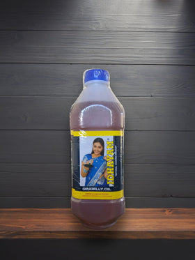 Idhayam sesame oil 1l label shows origin and sesame processing