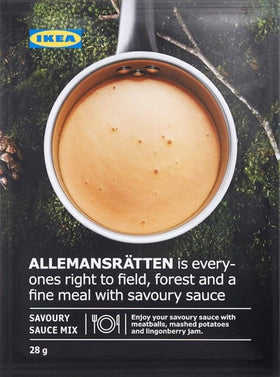 Green peppercorn spice blend from IKEA ALLEMANSRÄTTEN adds peppery depth.