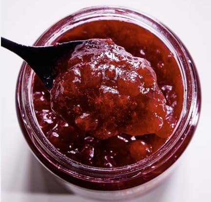 IKEA Sylt Lingonberry preserves spoon shot suggests breakfast and snack versatility