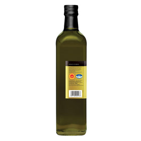 Iliada Kalamata PDO EVOO bottle with PDO authenticity stamp