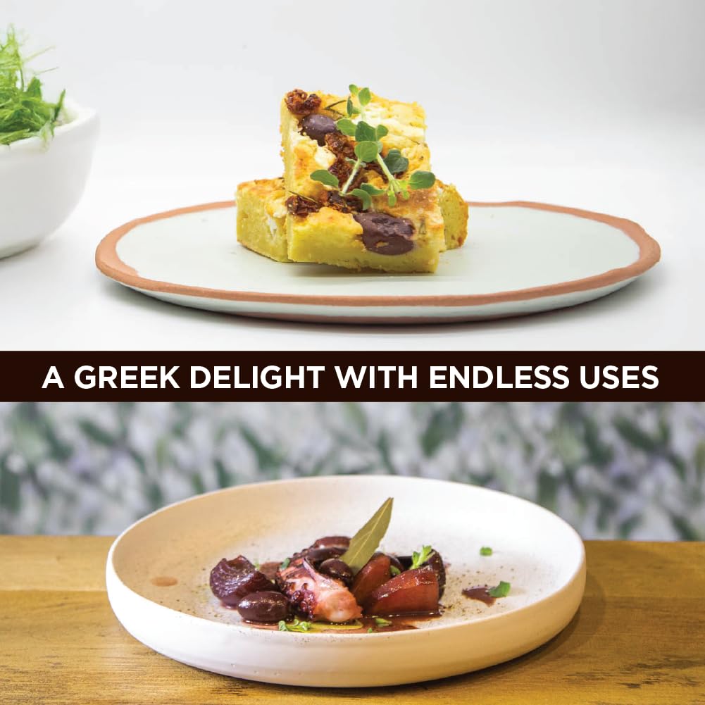 ILIADA Kalamata pitted olives as toppings for Mediterranean pasta