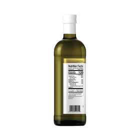 Iliada Koroneiki olive oil bottle closeup highlighting premium monovarietal quality.