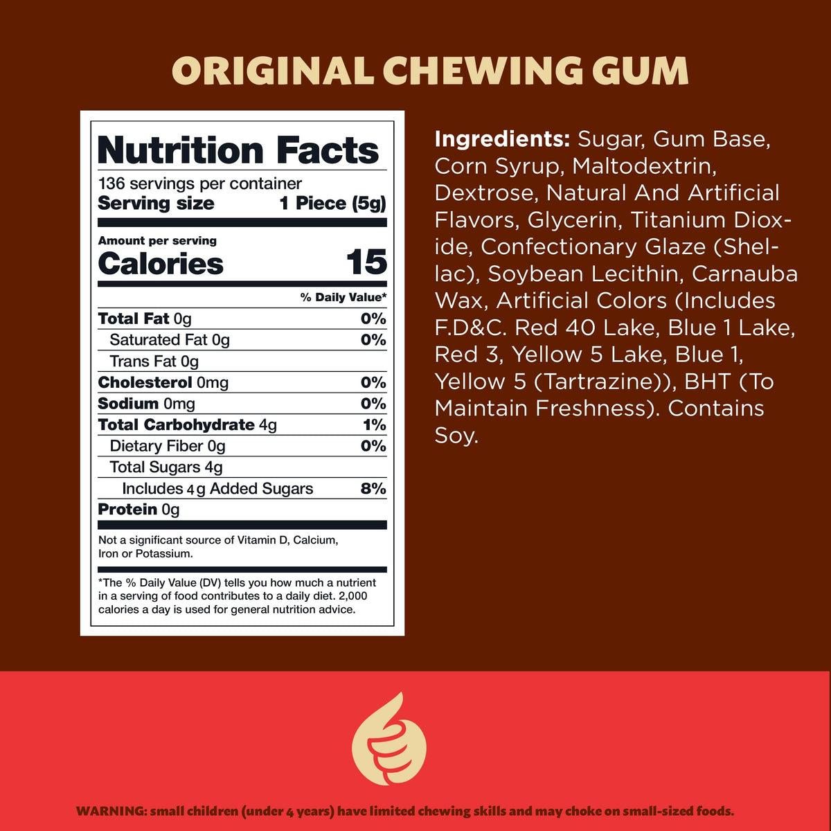 ILIKE! 135 individually wrapped pieces offer mess-free snacking on the go.