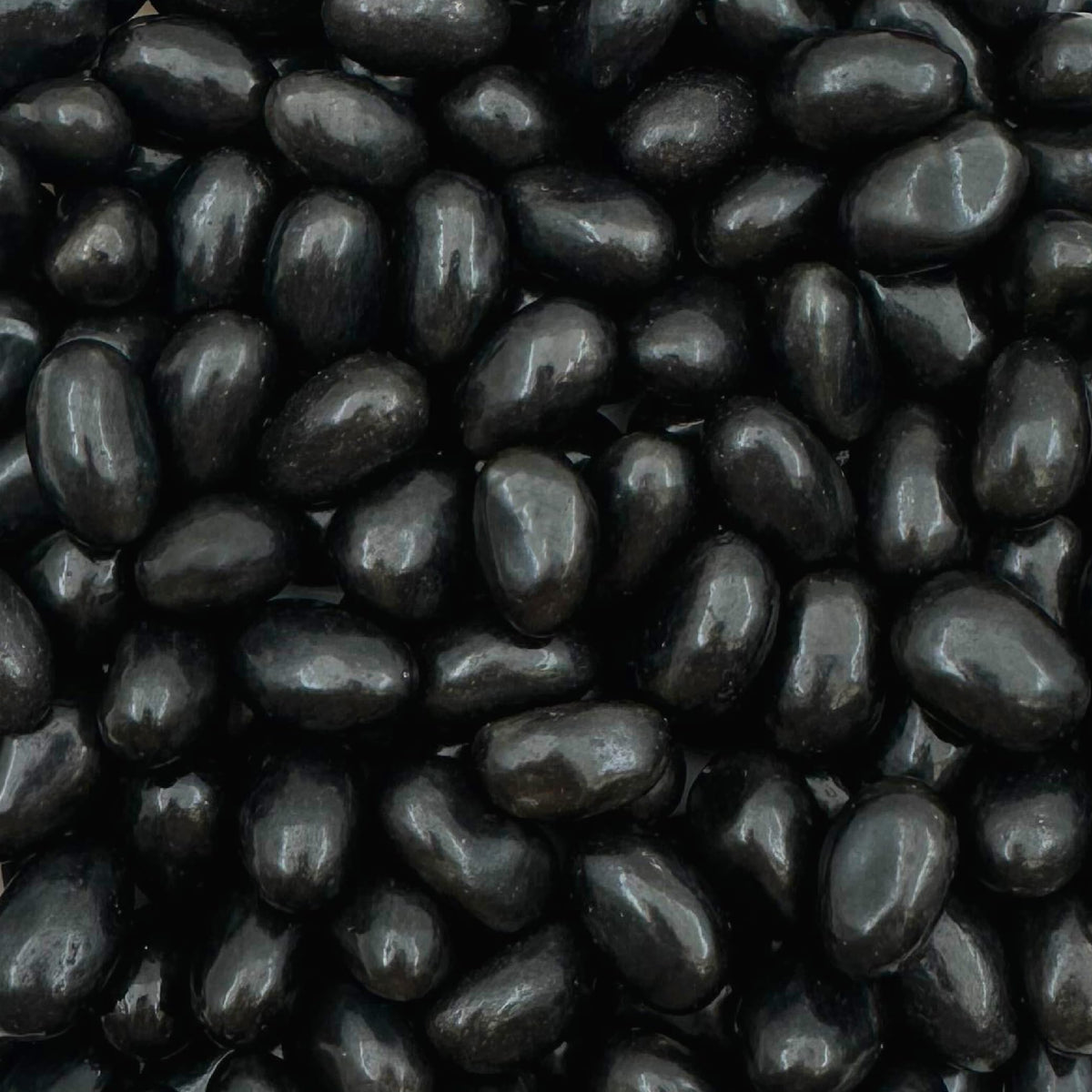 ILIKE! Black Licorice Jelly Beans in a 2-pound bulk bag for sharing.