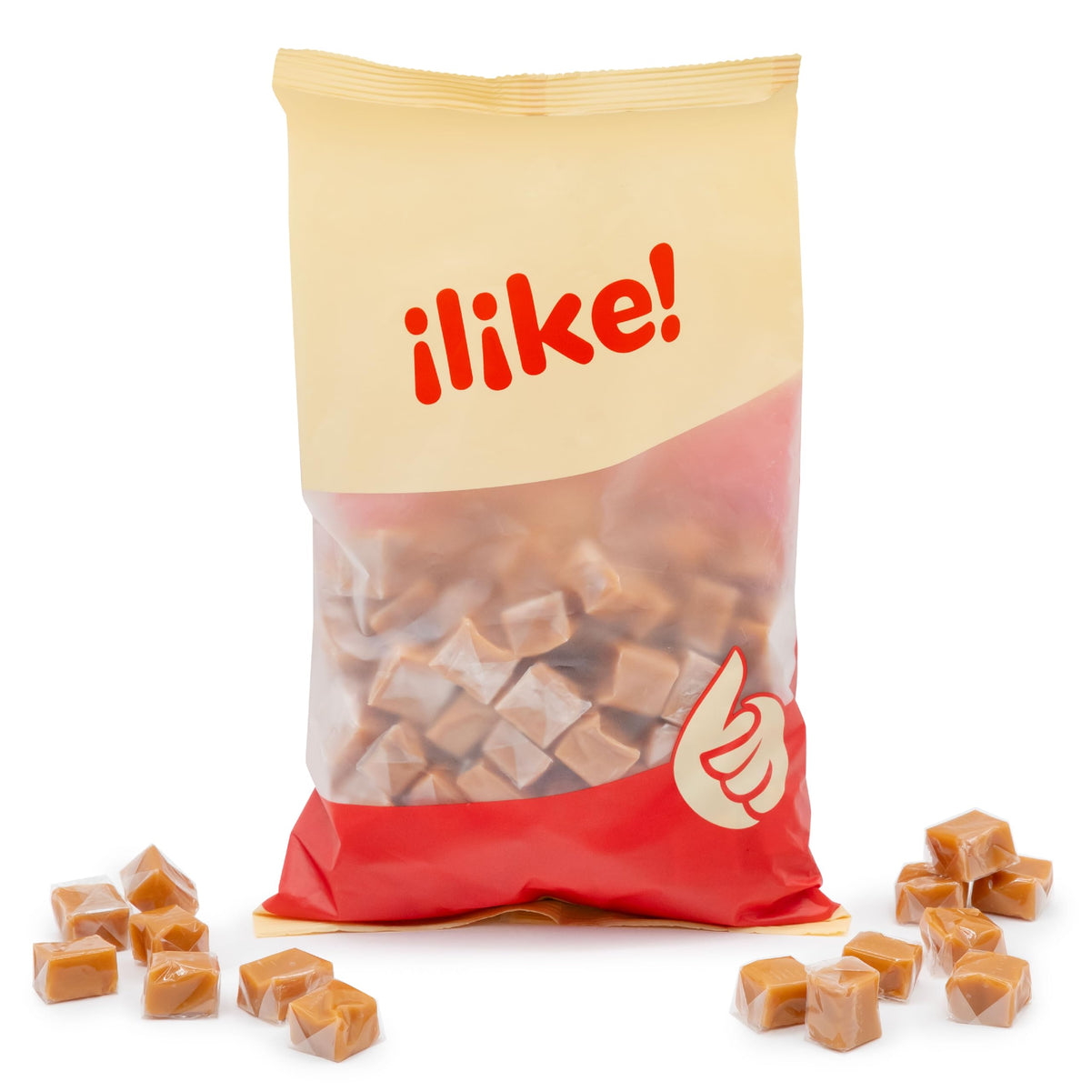 ILike! vanilla caramel cubes used in baking and desserts for a silky caramel twist.