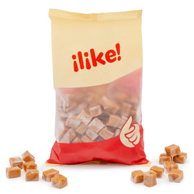 ILike! vanilla caramel cubes used in baking and desserts for a silky caramel twist.