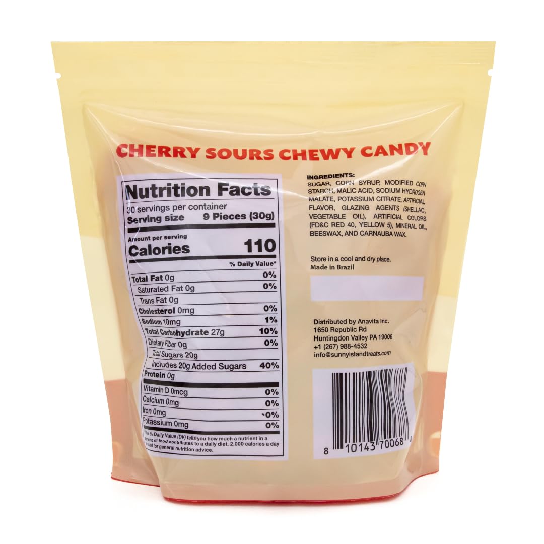 ILike Cherry Sours classic cherry flavor evokes nostalgic indulgence.