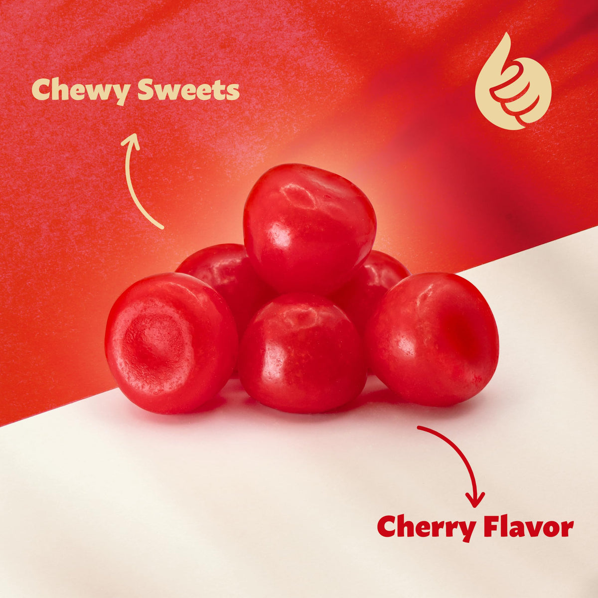 ILike Cherry Sours in a shareable bowl for gatherings.