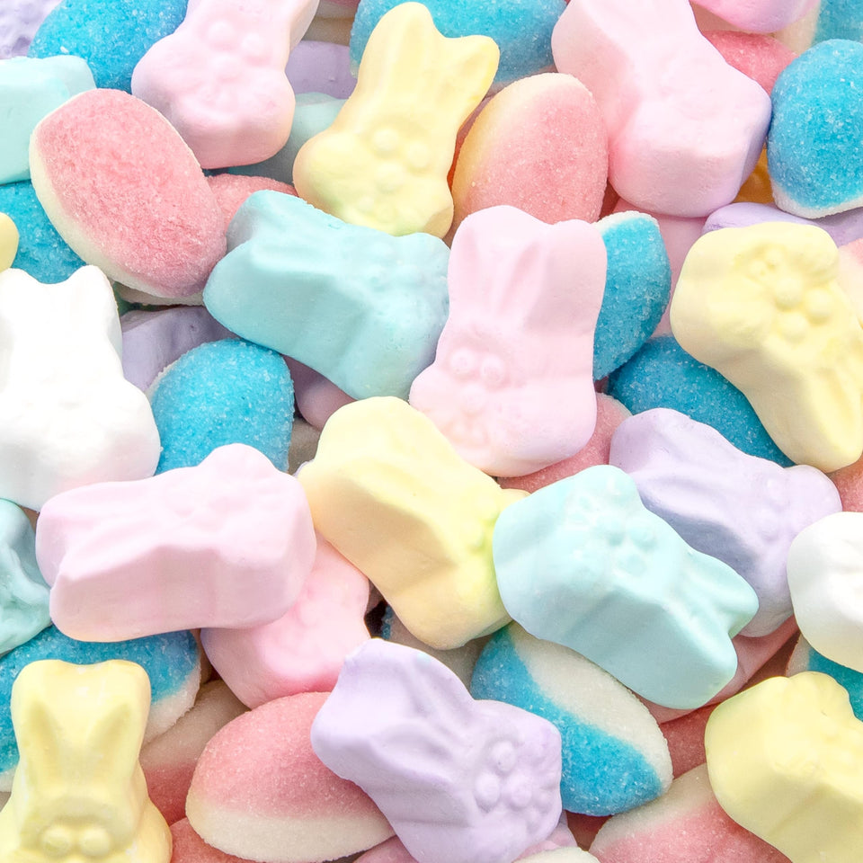 ILIKE! Easter Candy Mix fluffy marshmallow bunnies for festive baskets and sharing