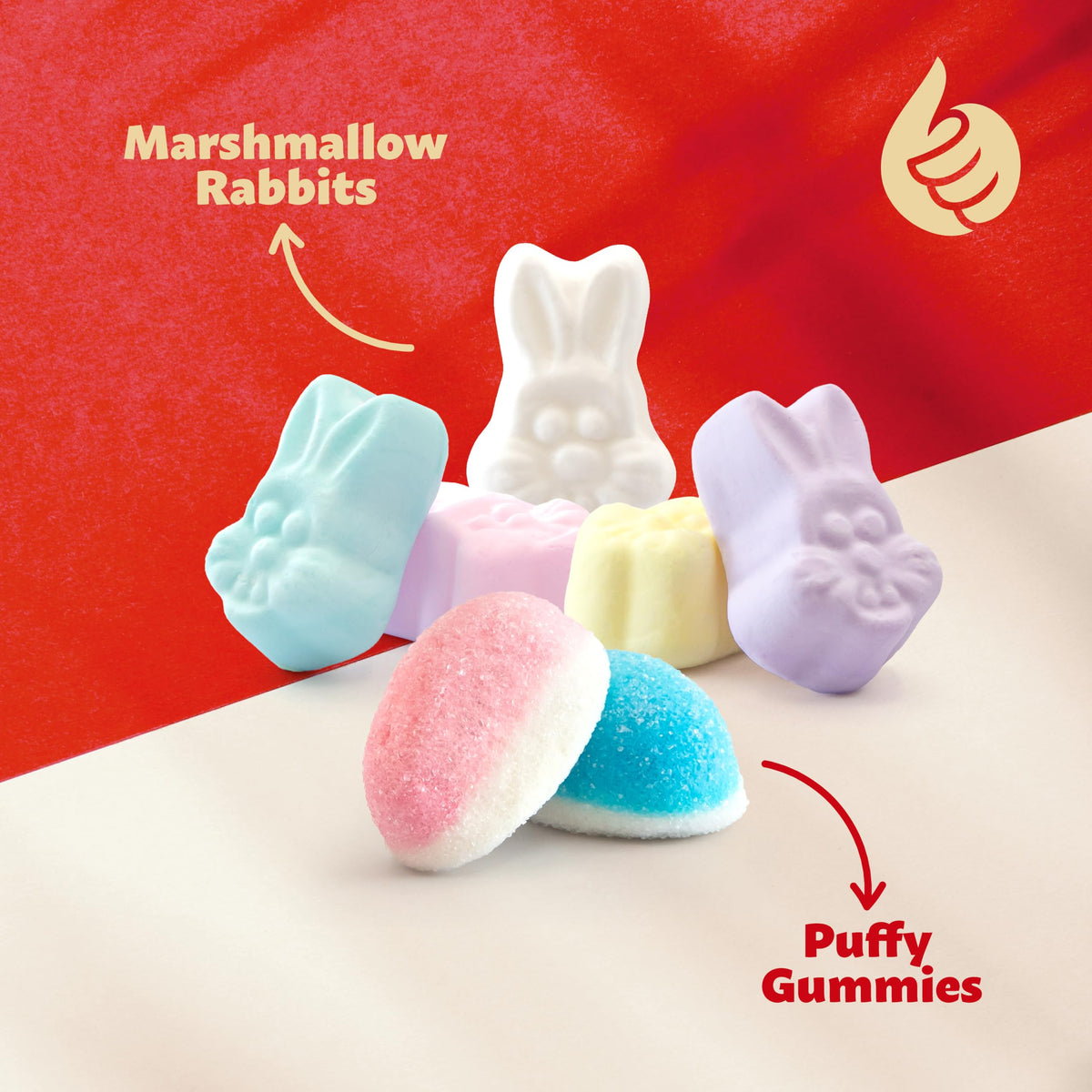 ILIKE! Easter Candy Mix pastel candy assortment enhances Easter displays