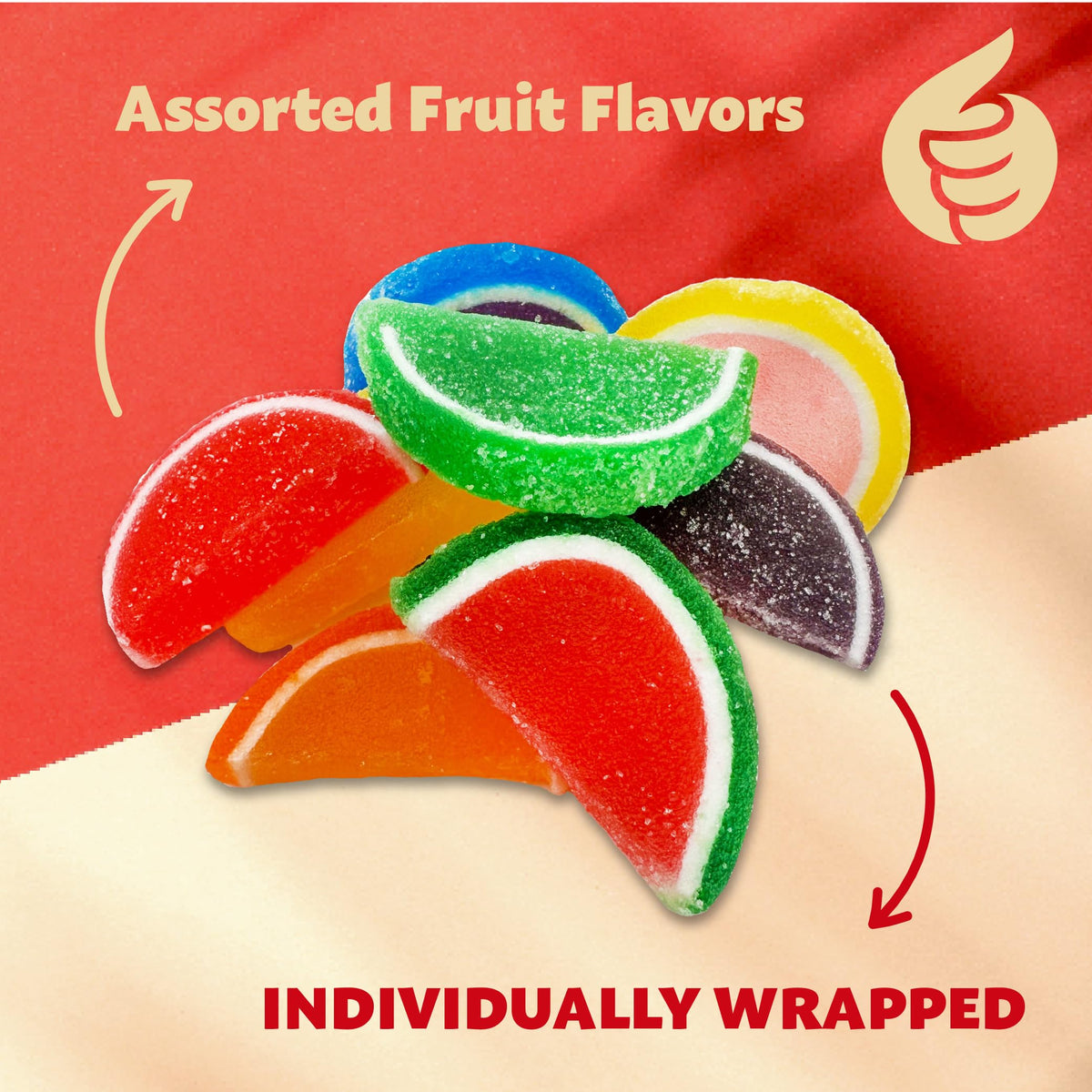 ILIKE! Gelatin-free agar candy offers a chewy, plant-based option.
